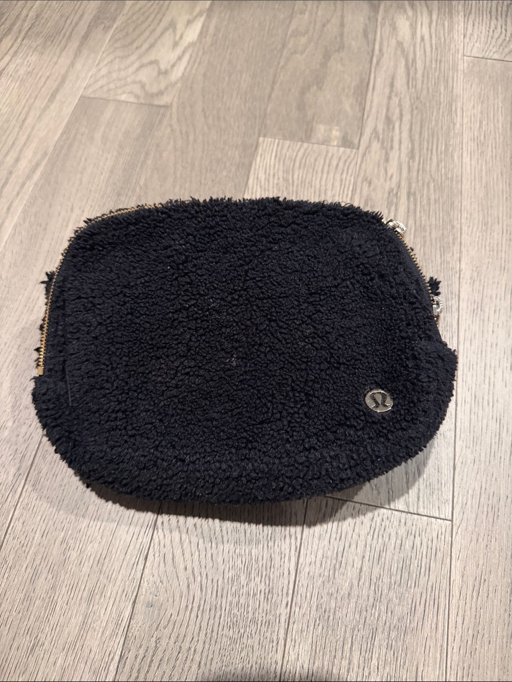 lululemon athletica Black Sherpa Mini Bag